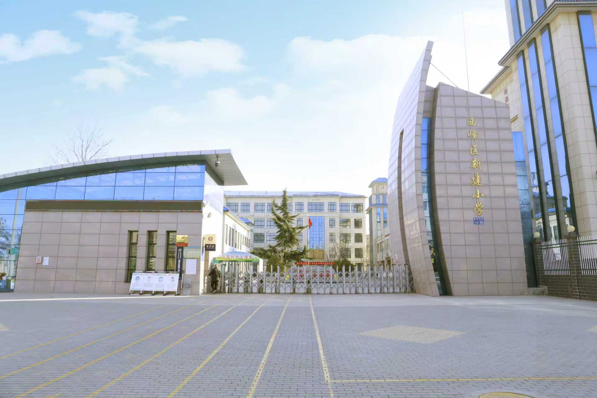 校园图书馆内部，书架整齐排列，学生安静阅读学习